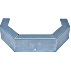 Protection metallique pour mangeoire d'angle 21 L