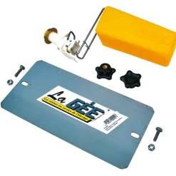 Robinet flotteur avec plaque de protection pour SUPERBAC rebord intérieur