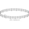 Rond de longe galvanisé Ø 18 m (panel 2,40 m)