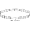 Rond de longe galvanisé Ø 18 m (panel 3 m)