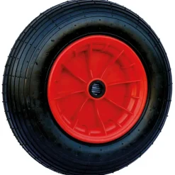 Roue gonflable avec jante plastique