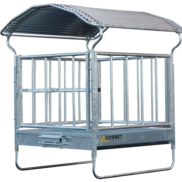 Râtelier de prairie métallique à encolure RTE