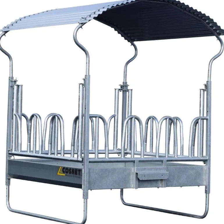 Râtelier de prairie métallique à feston RTF