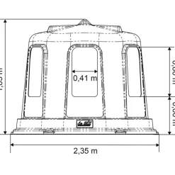 Râtelier de prairie RPE GM sans fond