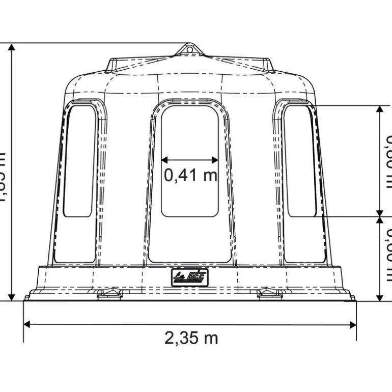 Râtelier de prairie RPE GM sans fond