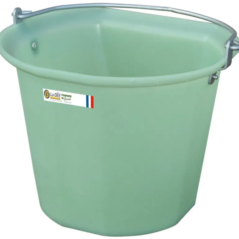 Seau à bord plat rotomoulé