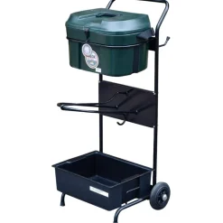 Servante porte-selle avec malle de pansage BOX PRO XL