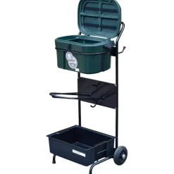 Servante porte-selle avec malle de pansage BOX PRO XL