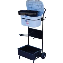 Servante porte-selle avec malle de pansage Box Colors