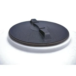 Silo à aliments 500 L avec trappe sur châssis