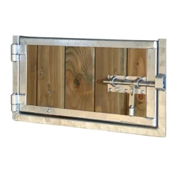 Trappe pivotante d'alimentation tirant droit