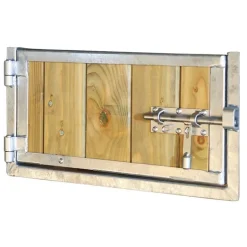 Trappe pivotante d'alimentation tirant gauche